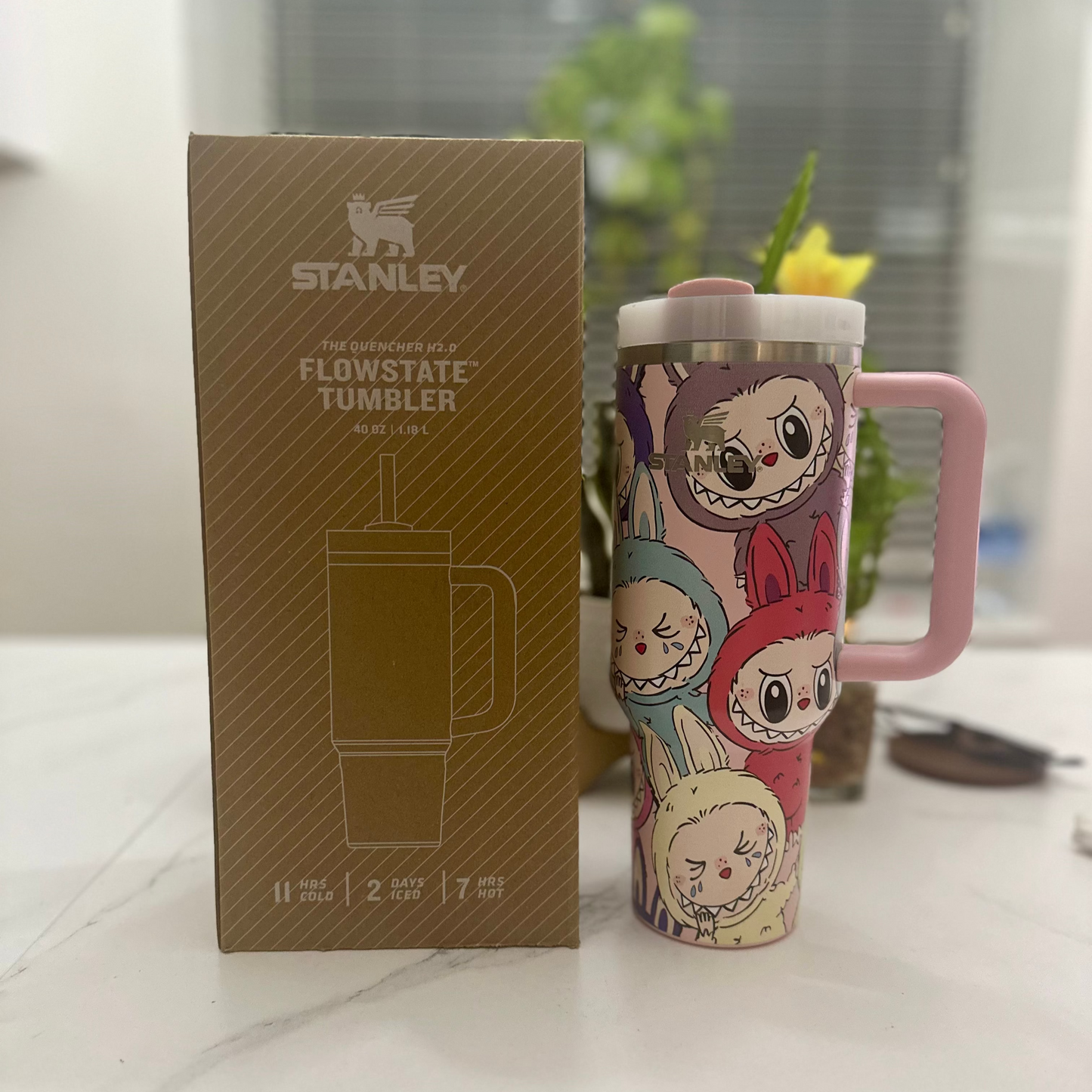 Limited Edition Labubu Stanley Tumbler